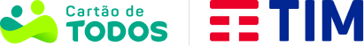 Logotipo da empresa Cartão de Todos e TIM
